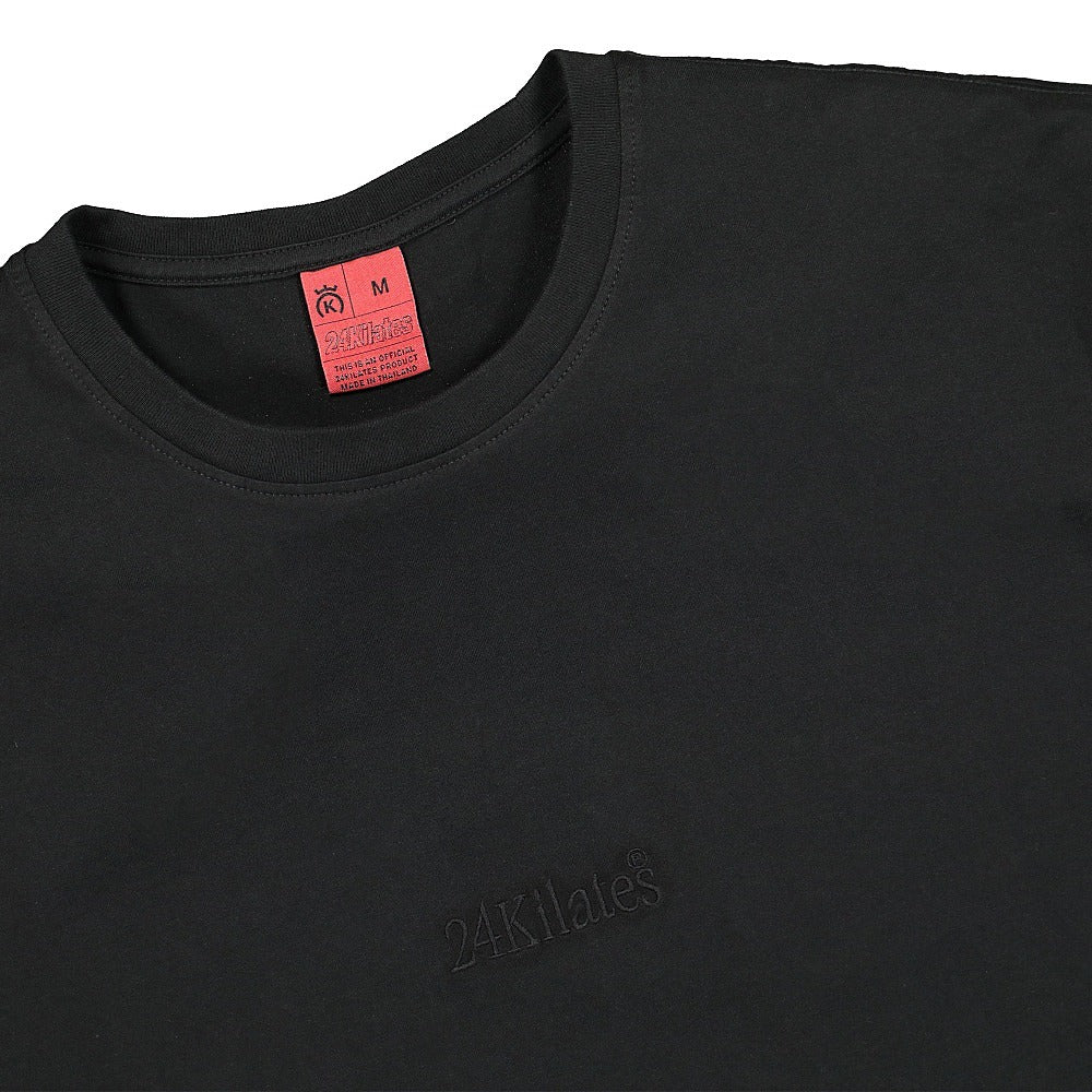 24 Kilates Zoom Logo Tee Black T-Shirts Material | Overkill