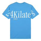 24 Kilates Zoom Logo Tee Blue T-Shirts Close-up | Overkill