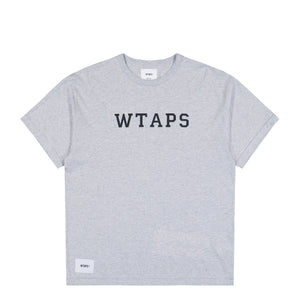 WTAPS Academy 01 / SS / CTPL Ash Gray T-Shirt 251ATDT-CSM19 / Ash Gray | Overkill
