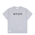 WTAPS Academy 01 / SS / CTPL Ash Gray T-Shirt 251ATDT-CSM19 / Ash Gray | Overkill
