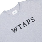 WTAPS Academy 01 / SS / CTPL Ash Gray T-Shirt 251ATDT-CSM19 / Ash Gray Detailfoto | Overkill
