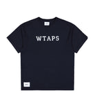 WTAPS Academy 01 / SS / CTPL Navy T-Shirt 251ATDT-CSM19 / Navy | Overkill
