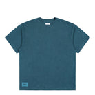 WTAPS Sign 02 / SS Cotton Teal T-Shirt 251ATDT-CSM38 / Teal | Overkill
