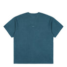 WTAPS Sign 02 / SS Cotton Teal T-Shirt 251ATDT-CSM38 / Teal Close-up | Overkill
