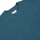 WTAPS Sign 02 / SS Cotton Teal T-Shirt 251ATDT-CSM38 / Teal Detailfoto | Overkill
