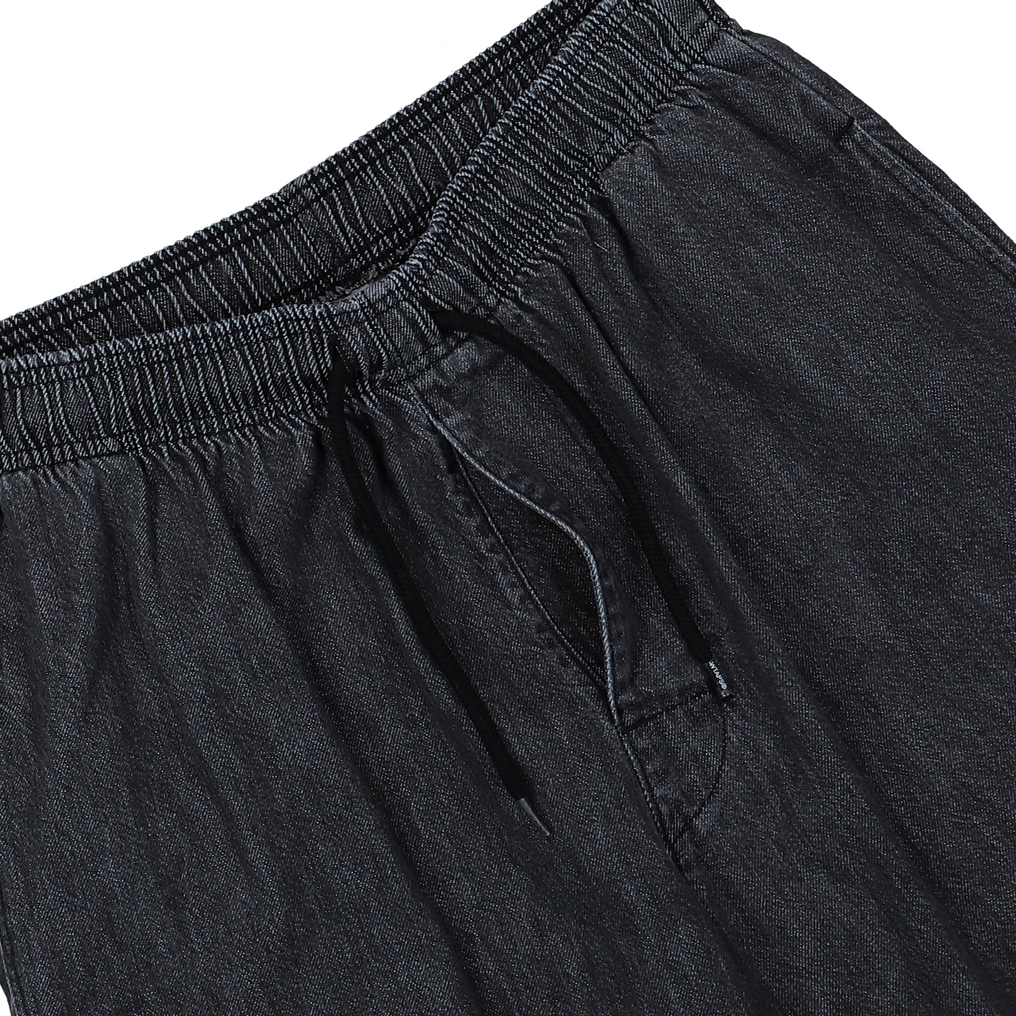 パンツ Wtaps BAGGIE WASHED TROUSERS COTTON WTAPS - Straight-Leg Cotton-Blend Twill Trousers - Black WTAPS