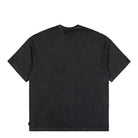 Neighborhood Pigment Dyed Crewneck SS Black T-Shirt 251FPNH-CSM13 / Black Close-up | Overkill
