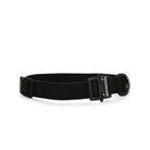 Neighborhood Dog Collar Wide Black Dog Collar 251MTNH-AC02 / Black Close-up | Overkill
