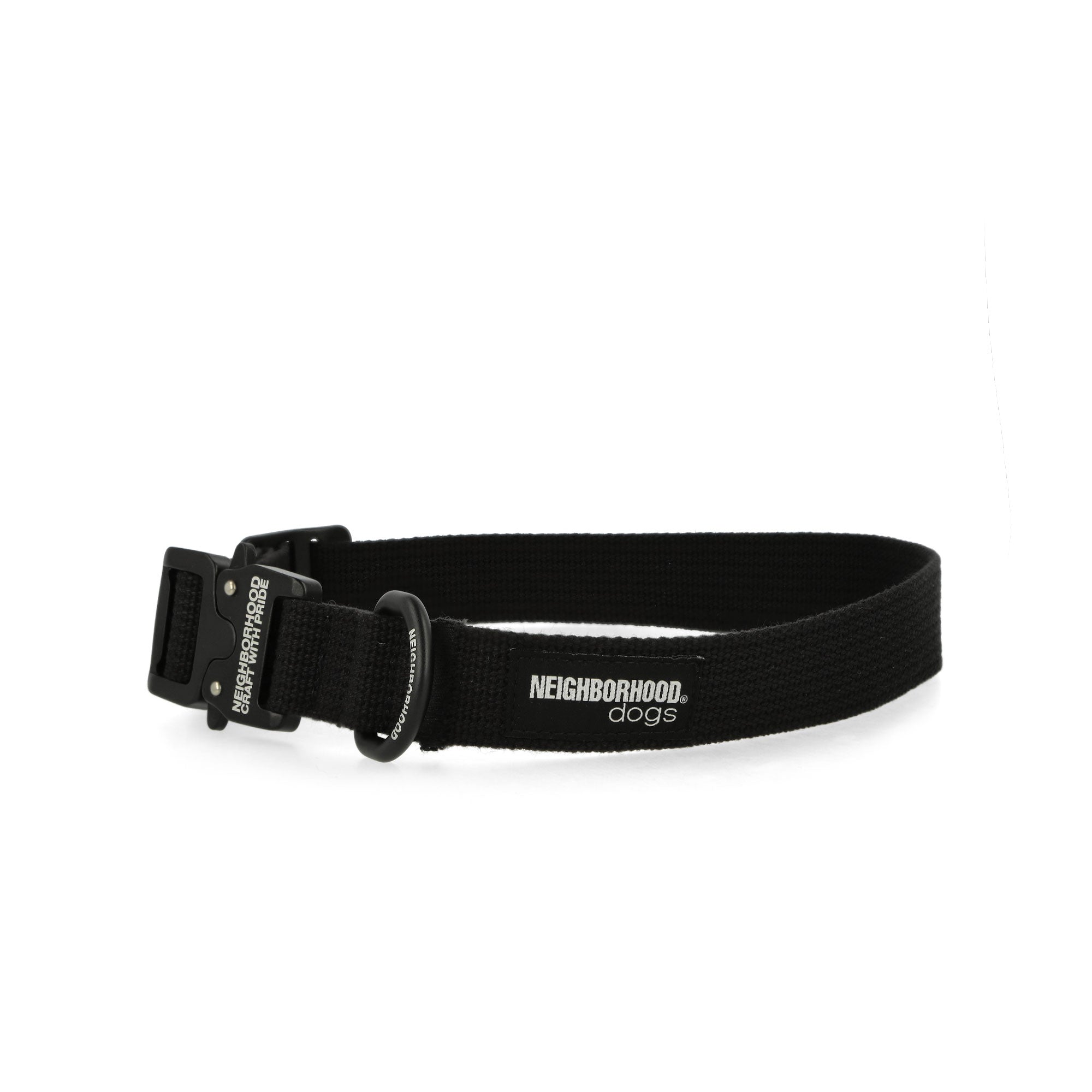 Neighborhood Dog Collar Wide 251MTNH-AC02 / Black | OVERKILL