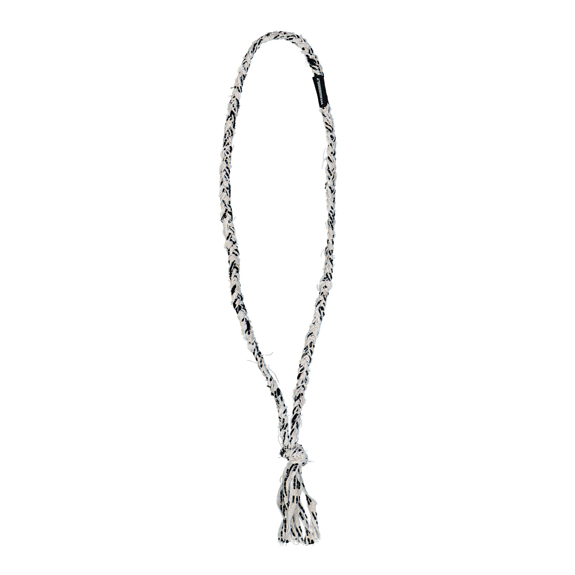 Neighborhood JQ Braid Necklace 251MYNH-AC10 / White | OVERKILL