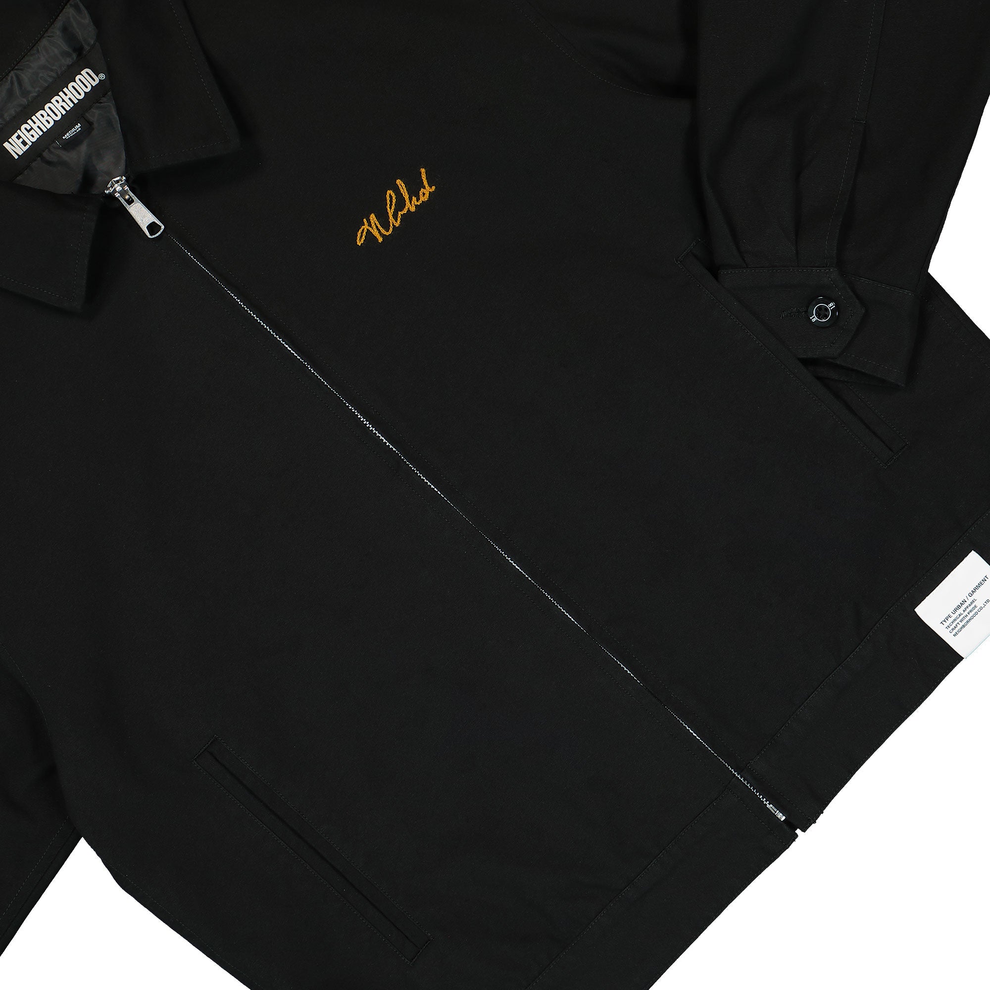 Neighborhood Zip Work Jacket 251TSNH-JKM02 / Black | OVERKILL
