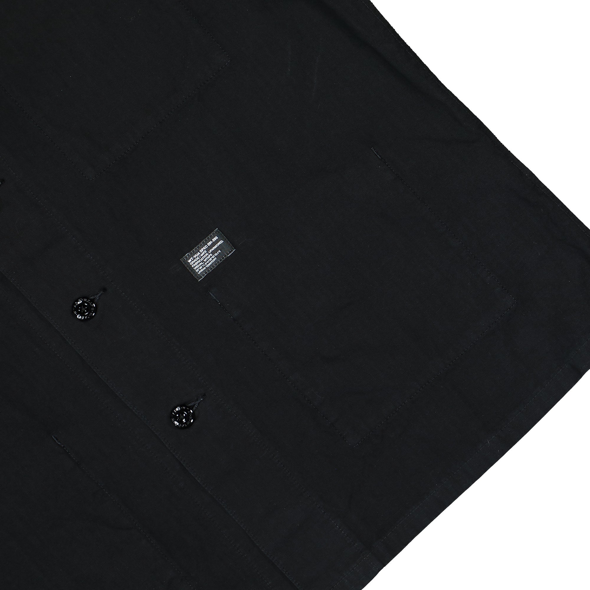 WTAPS JMOD 02 / LS / Cotton. Ripstop 251WVDT-SHM02 / Black | OVERKILL