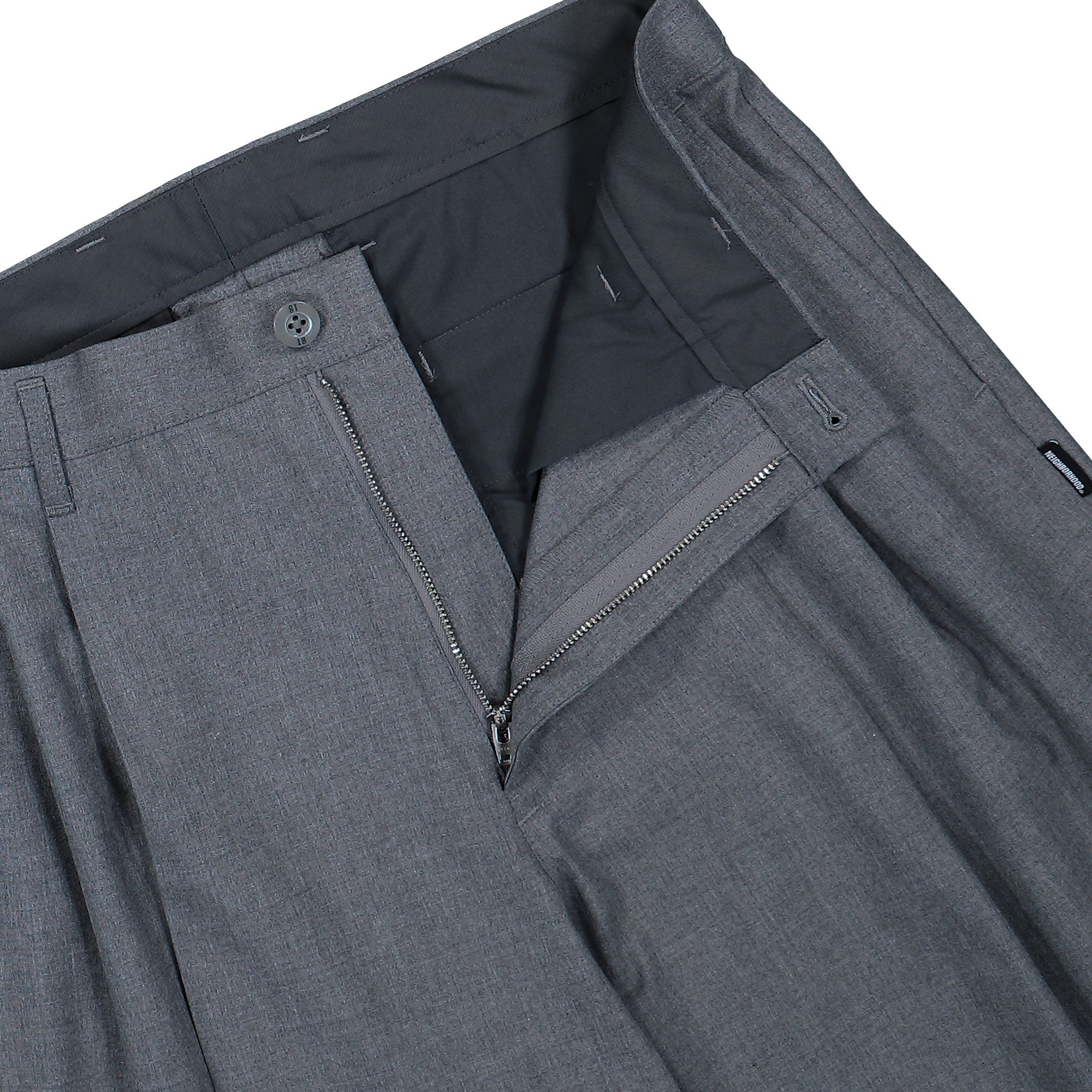 Neighborhood Two Tuck Pants 251ZAHN-PTM04 / Gray | OVERKILL