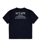 WTAPS Academy / SS / CTPL Navy T-Shirts 252ATDT-CSM15 / Navy Close-up | Overkill

