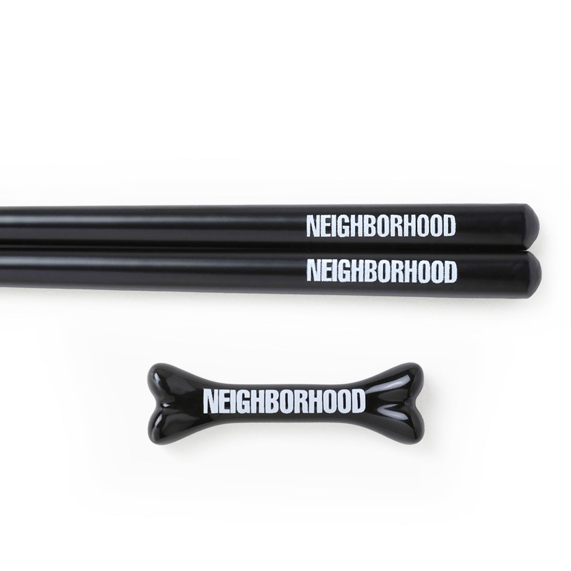 Neighborhood Chopsticks & Chopsticks Rest Set 25267NH-AC01 / Black