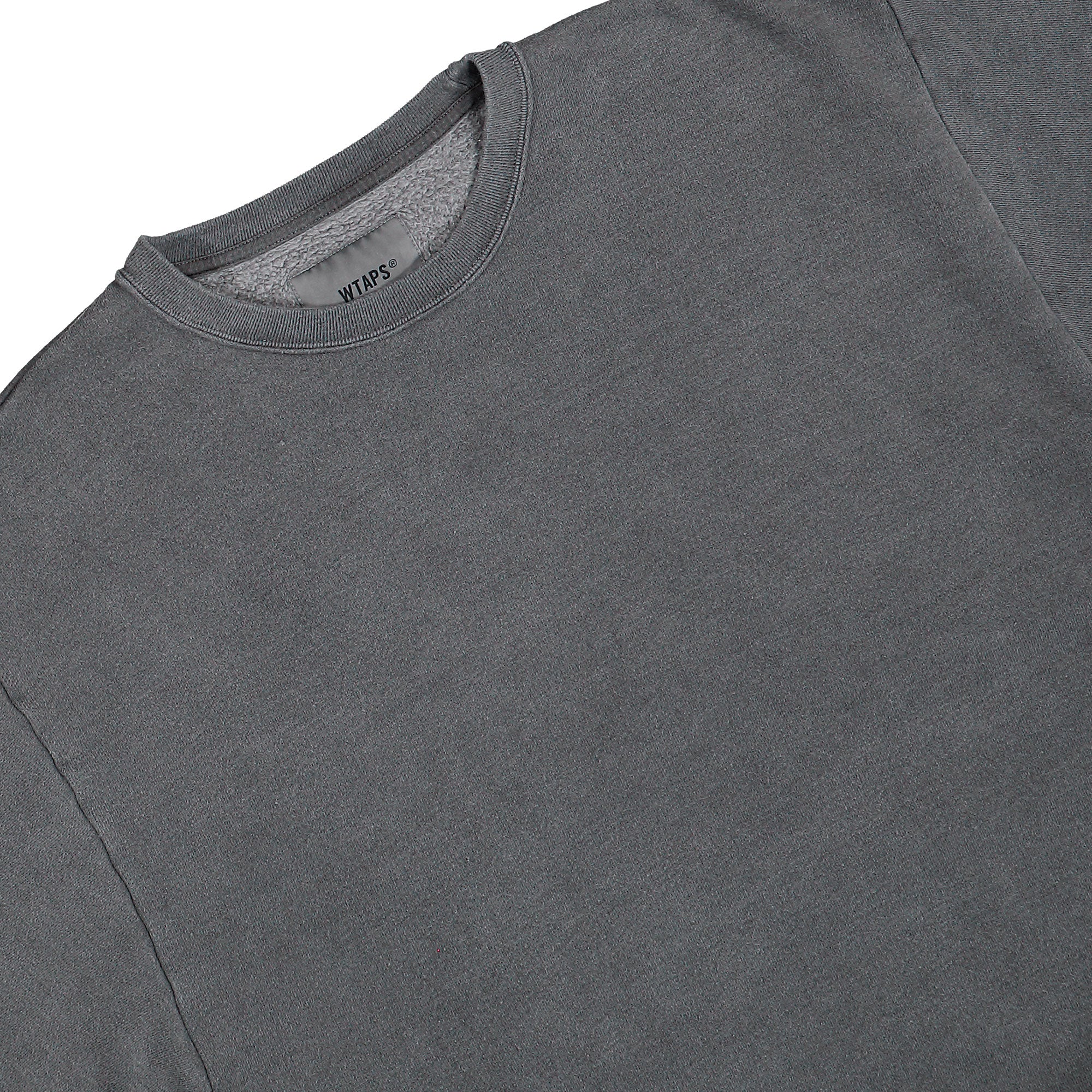 WTAPS Sign-Od / Sweater / Ctpl Charcoal Sweatshirts 252ATDT-CSM03 Detailfoto | Overkill