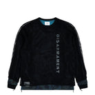 WTAPS Ghill / LS / Cotton Black Sweatshirts 252ATDT-CSM13 / Black | Overkill
