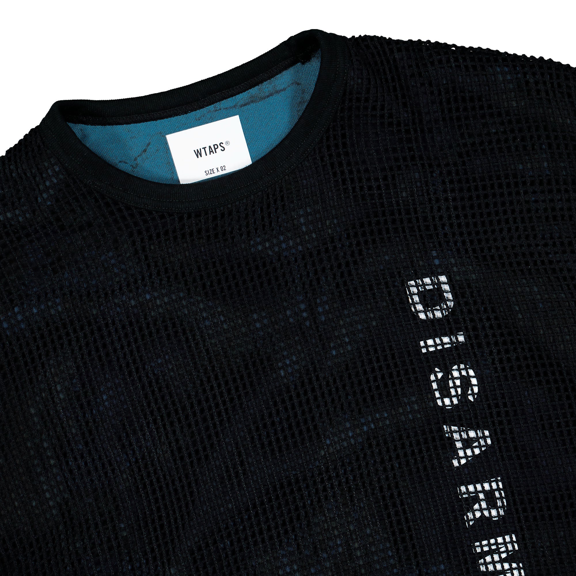 WTAPS Ghill / LS / Cotton Black Sweatshirts 252ATDT-CSM13 / Black Detailfoto | Overkill
