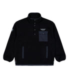 Neighborhood Fleece Stand Collar LS Black Sweatshirts 252FPNH-CSM02 | Overkill
