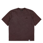 Neighborhood Pigment Dyed Crewneck SS Brown T-Shirts 252FPNH-CSM07 / Brown | Overkill
