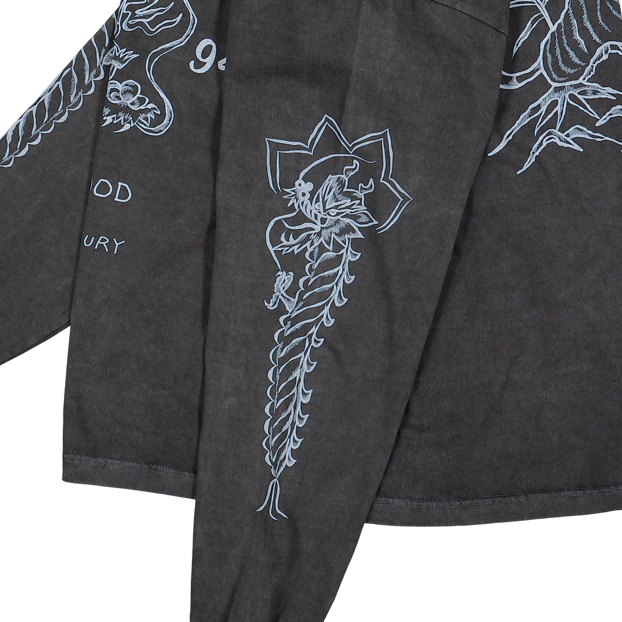 Neighborhood NH . Tee LS-14 Black Longsleeves 252PCNH-LT14 Detail View 1 | Overkill