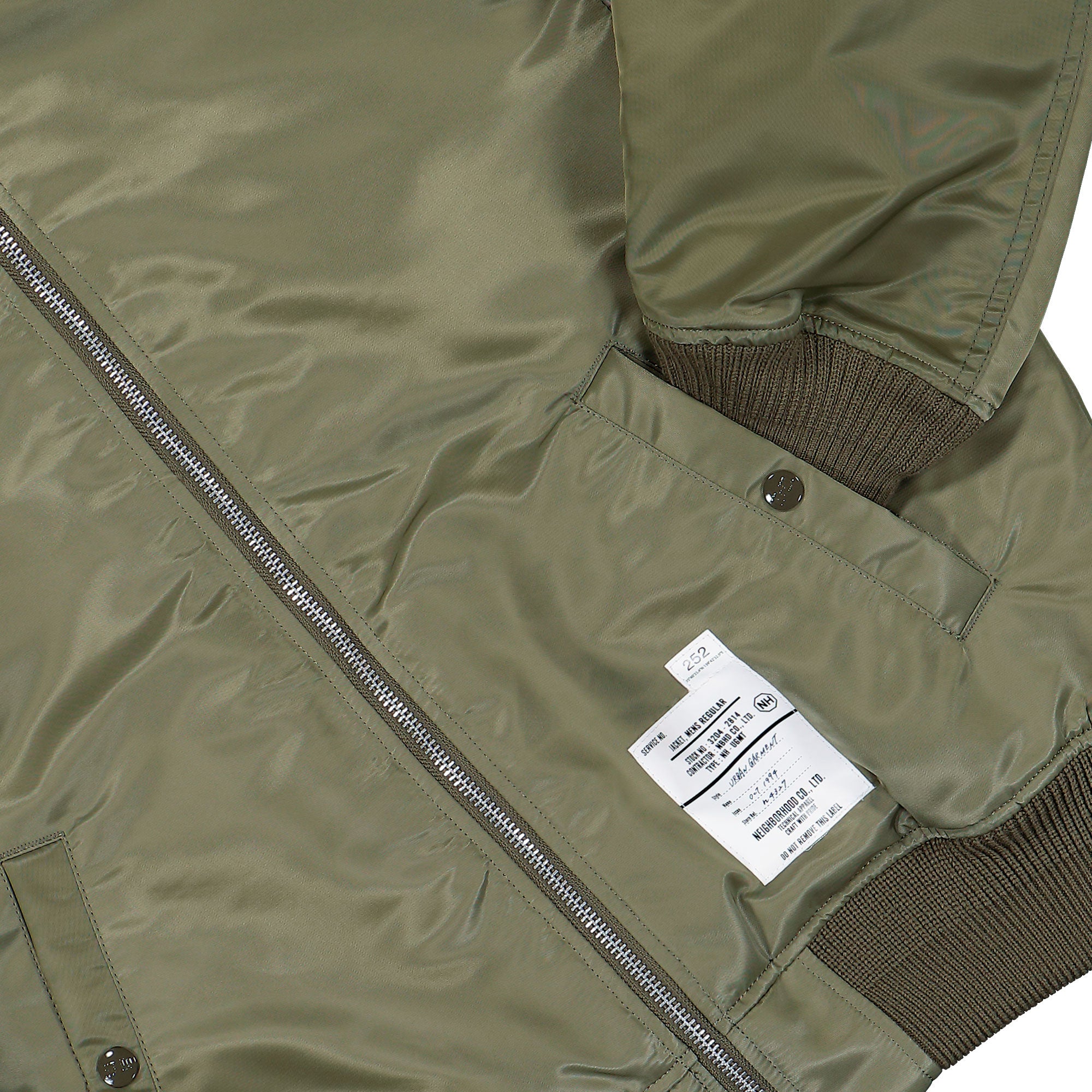 Neighborhood MA-1 Flight Jacket Mod 252SPNH-JKM02 | OVERKILL