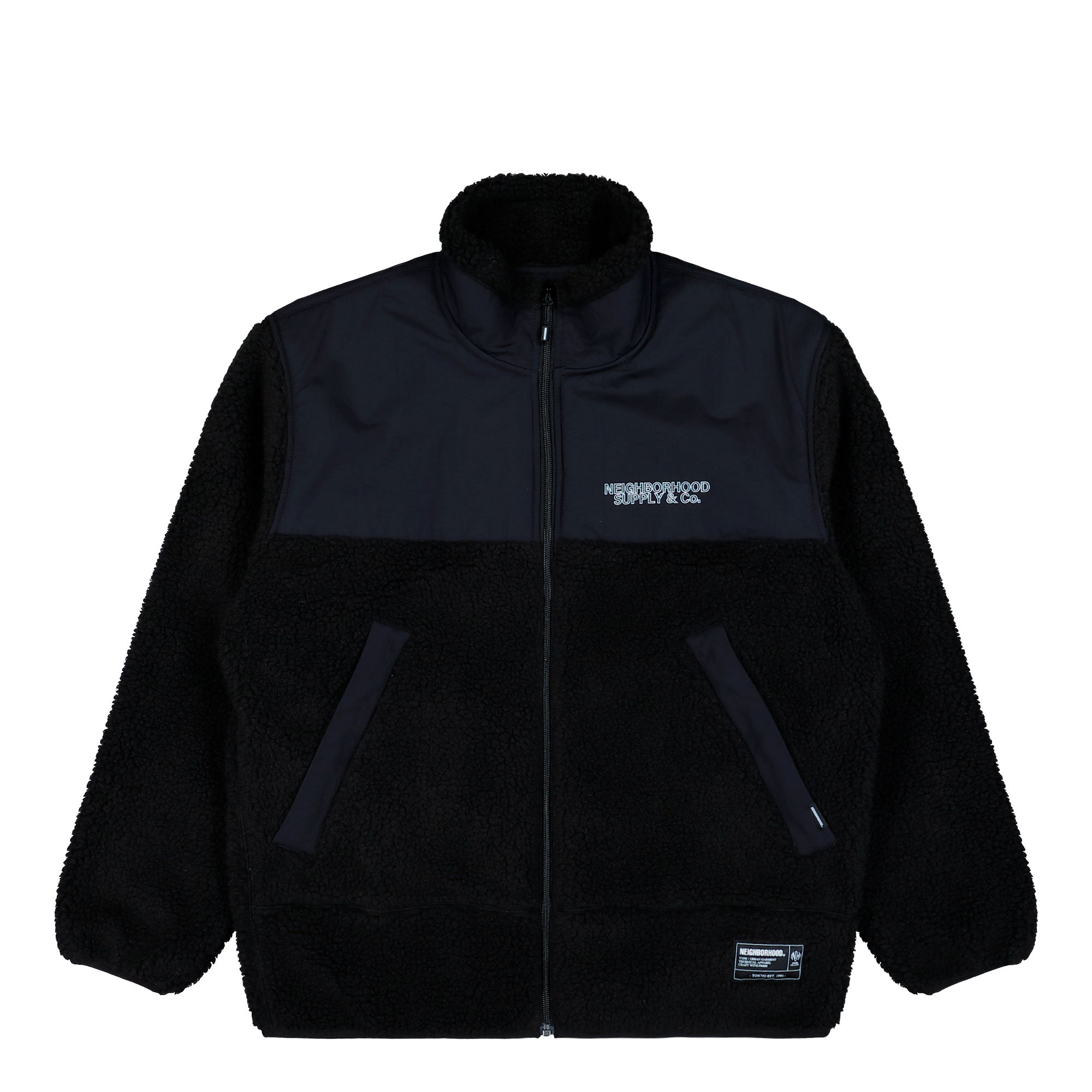 Neighborhood Fleece Jacket Black Fleece Jackets 252SZNH-JKM04 | Overkill
