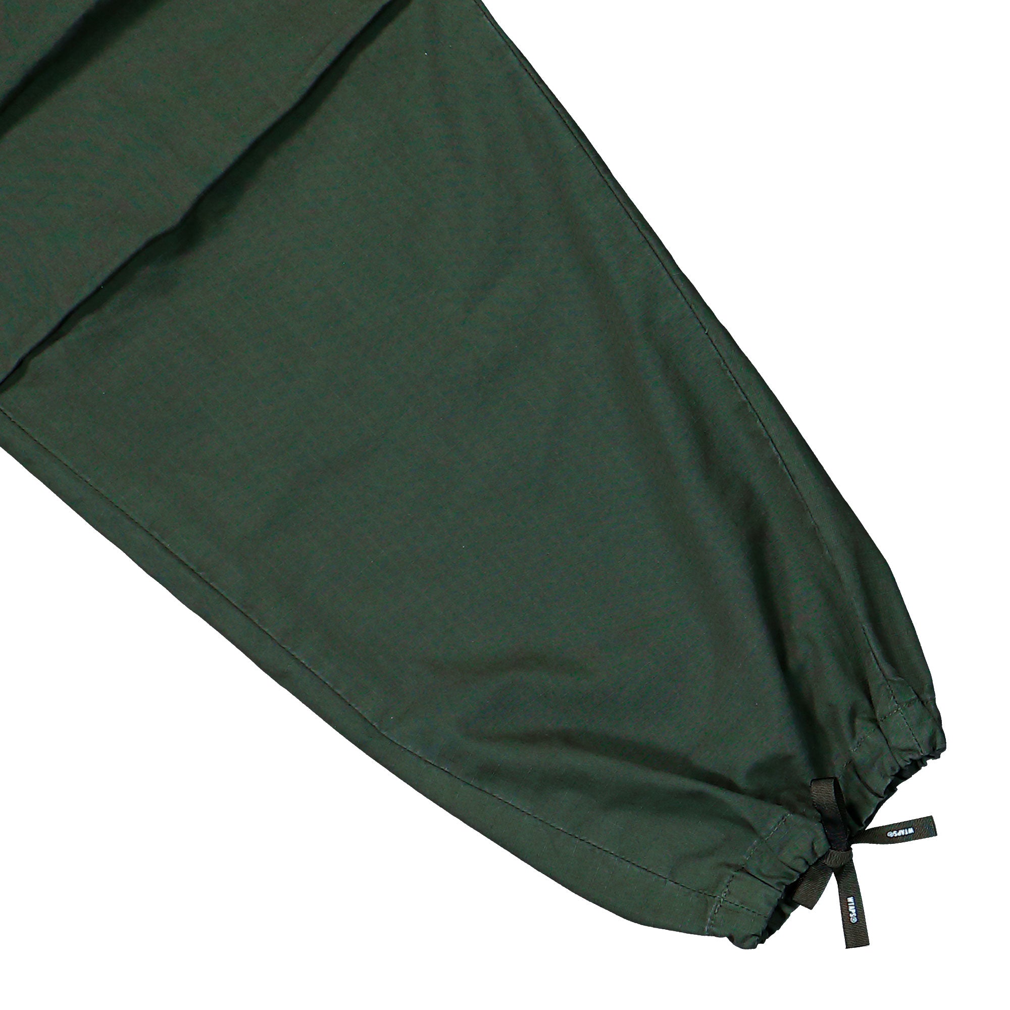 WTAPS Milt9601 / Trousers / Cotton. Ripstop Olive Drab Cargo Pants 252WVDT-PTM01 Detail View 4 | Overkill