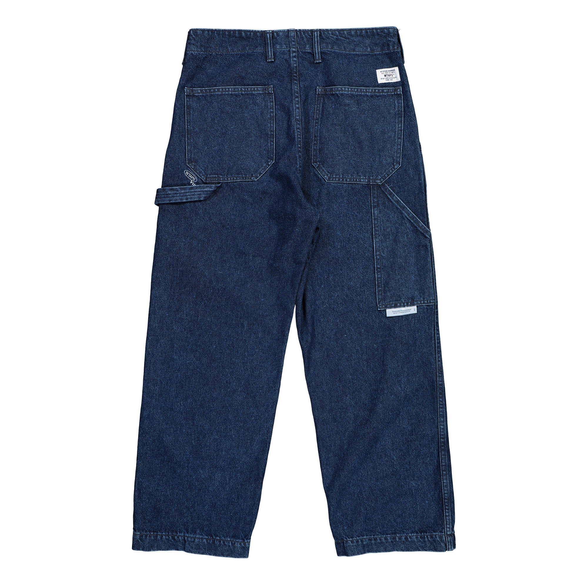 WTAPS ARMSTG2501 / Trousers / Cotton. Denim Indigo Jeans 252WVDT-PTM04 / Indigo Close-up | Overkill
