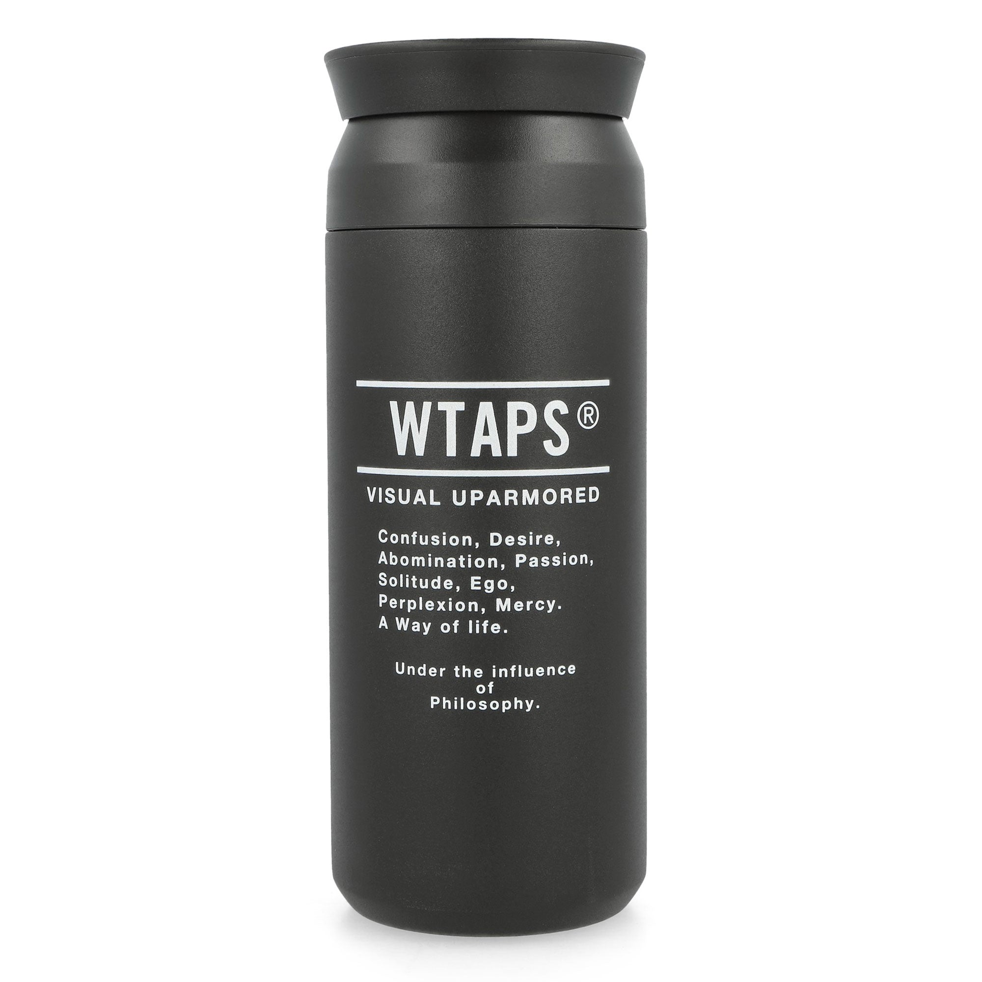 WTAPS H2O 500ML / Water Bottle / Steel Black Mugs & Bottles 252XKXKD-AC02 / Black | Overkill

