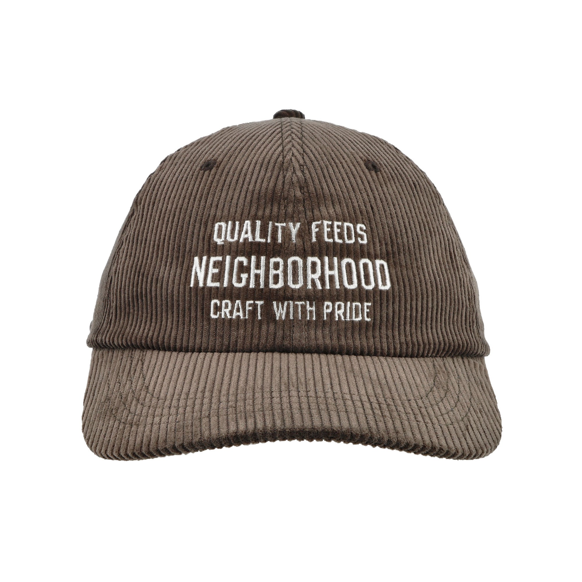 Neighborhood Corduroy Dad Cap Brown Caps 252YGNH-HT02 Detail View 1 | Overkill