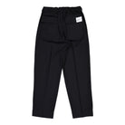 Neighborhood Tapered Silhouette Pants Black Casual Pants 252ZAHN-PTM03 / Black Close-up | Overkill
