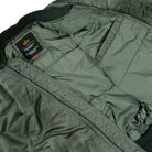 Alpha Industries MA-1 Distressed Bomber Jacket Vintage Green Bomber Jacket 258128-432 Detail View 3 | Overkill
