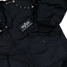 Thug Club x Alpha Industries CWU-45P Rivet Edition Black Bomber & Varsity Jackets 258150-03 Detail View 2 | Overkill
