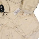 Thug Club x Alpha Industries CWU-45P Rivet Edition Vintage White Bomber & Varsity Jackets 258150-300 Detail View 2 | Overkill
