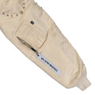 Thug Club x Alpha Industries CWU-45P Rivet Edition Vintage White Bomber & Varsity Jackets 258150-300 Detail View 4 | Overkill
