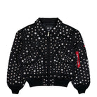 Thug Club x Alpha Industries CWU-45P All Over Rivet Edition Black Bomber & Varsity Jackets 258151-03 | Overkill
