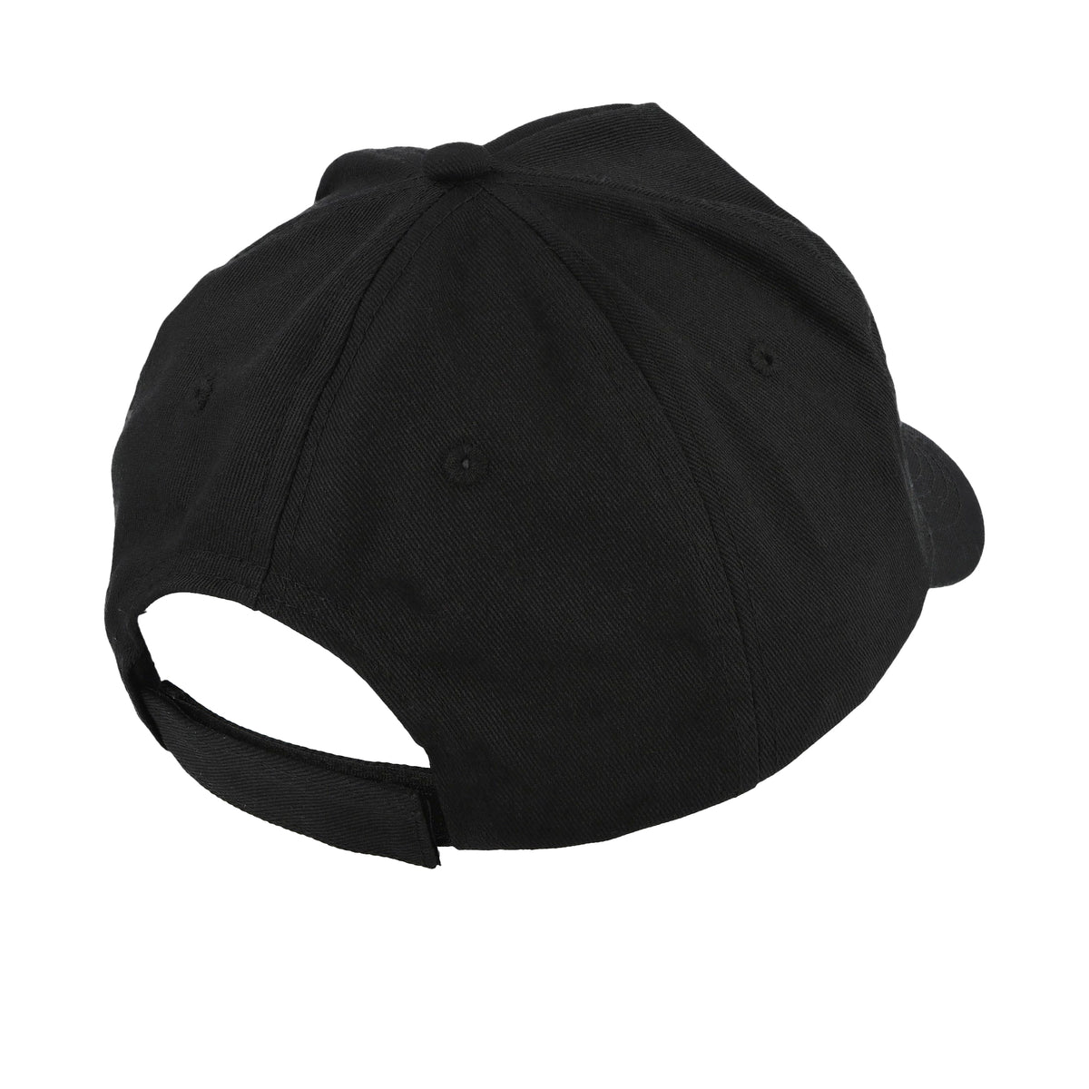 Metalwood Studio Metal Logo 5-Panel Hat Black Basecap 25SS-01-10-BLK Detail View 2 | Overkill
