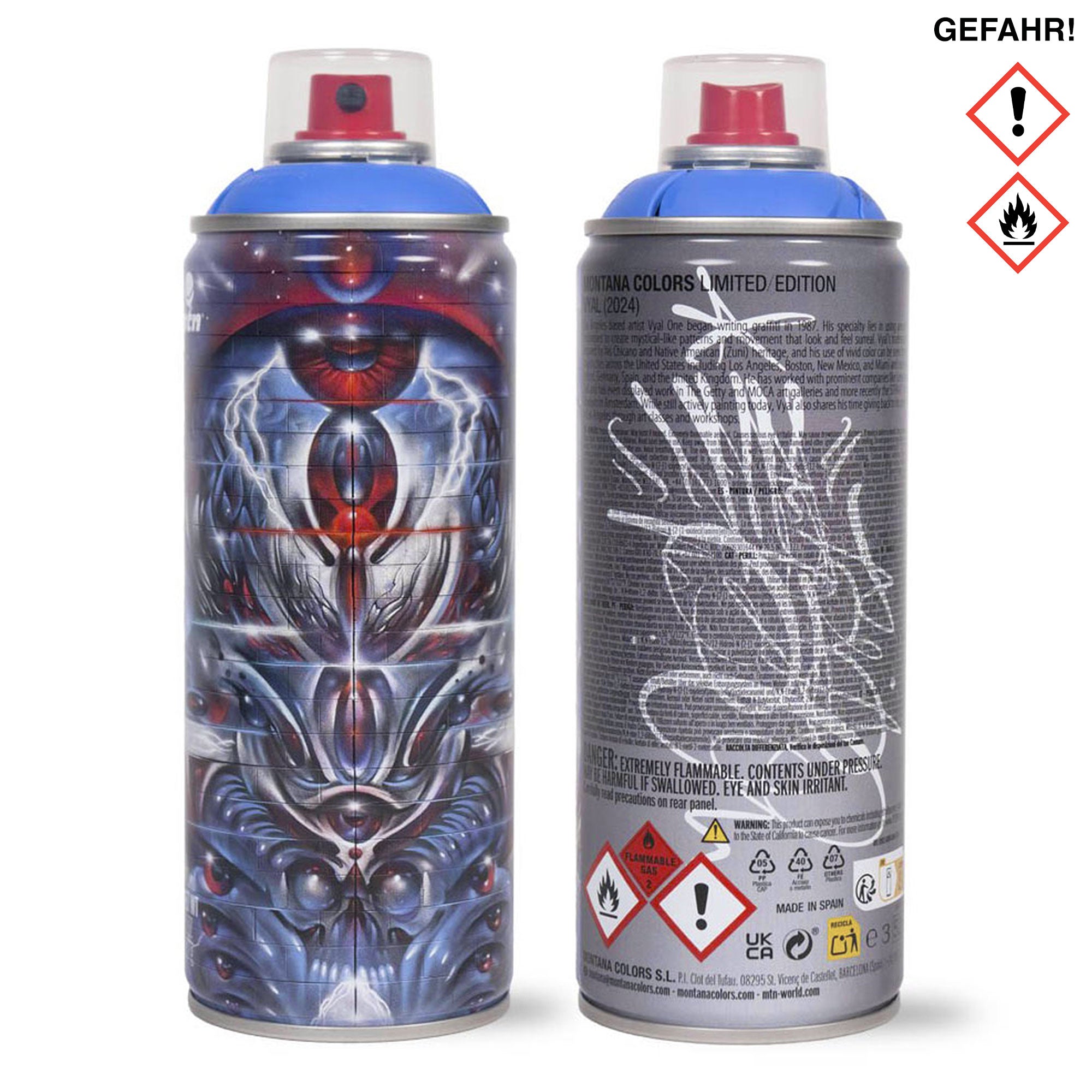 MTN Ltd. Edition 400 ml - Vyal RV-317 Porto Blue Spraycan 25R300595 | Overkill
