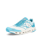 On cloudnova z5 White / Cyan Sneakers  Close Up | Overkill