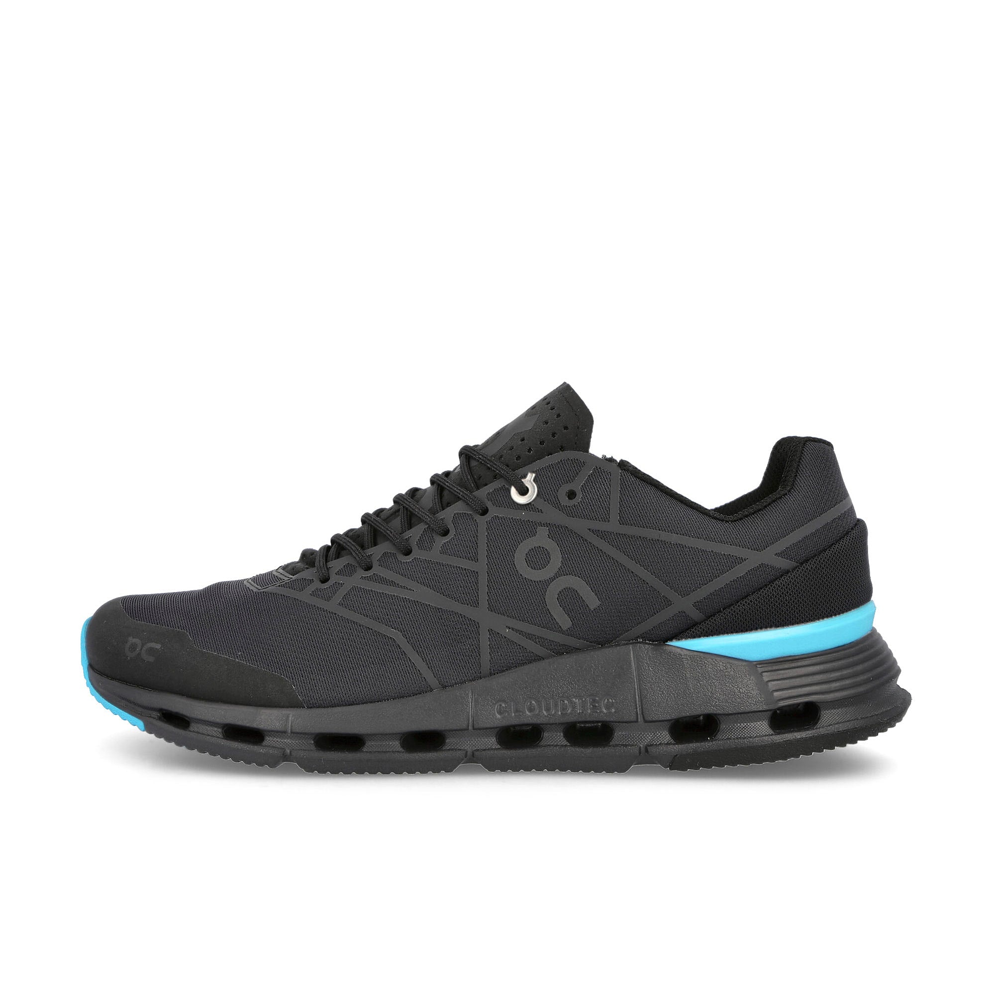 On wmns cloudnova z5 Black-Cyan Low Top Sneakers 26.98929 | Overkill