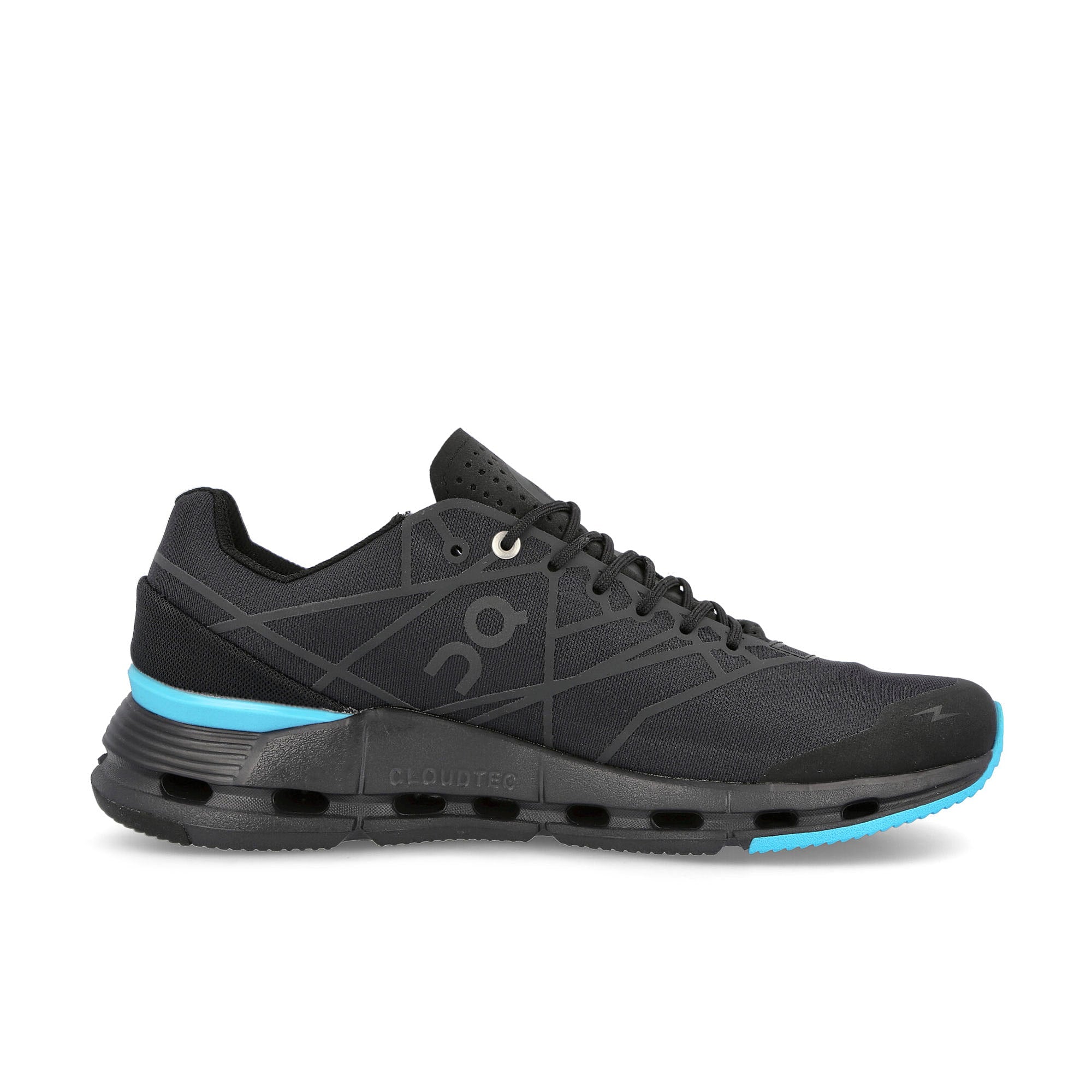 On wmns cloudnova z5 Black-Cyan Low Top Sneakers  Silhouette | Overkill