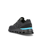 On wmns cloudnova z5 Black-Cyan Low Top Sneakers  Material | Overkill