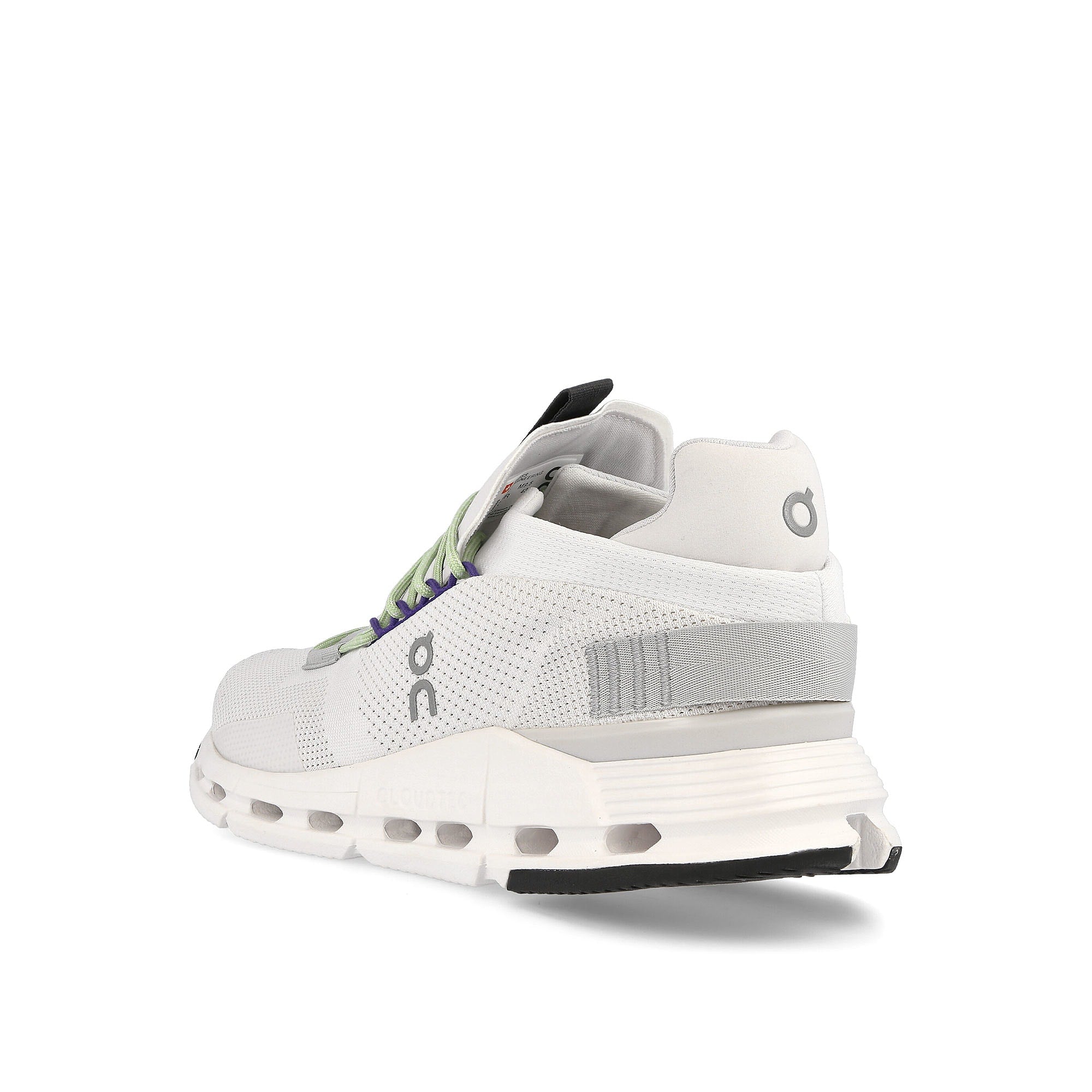 On cloudnova White / Mineral  Close-up | Overkill
