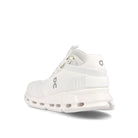 On cloudnova All White Low Top Sneakers  Material | Overkill