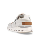 On cloudnova White-Pearl Low Top Sneakers  Material | Overkill