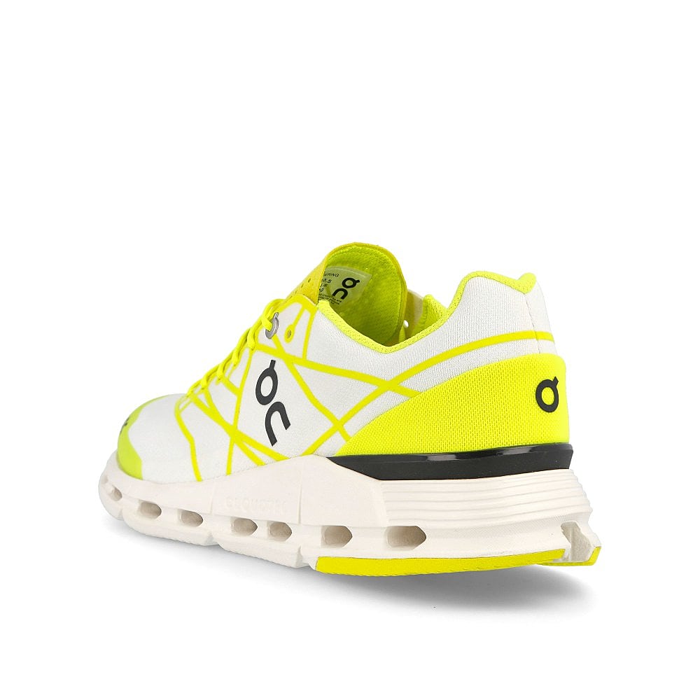 On cloudnova z5 Neon-White Sneakers  Material | Overkill