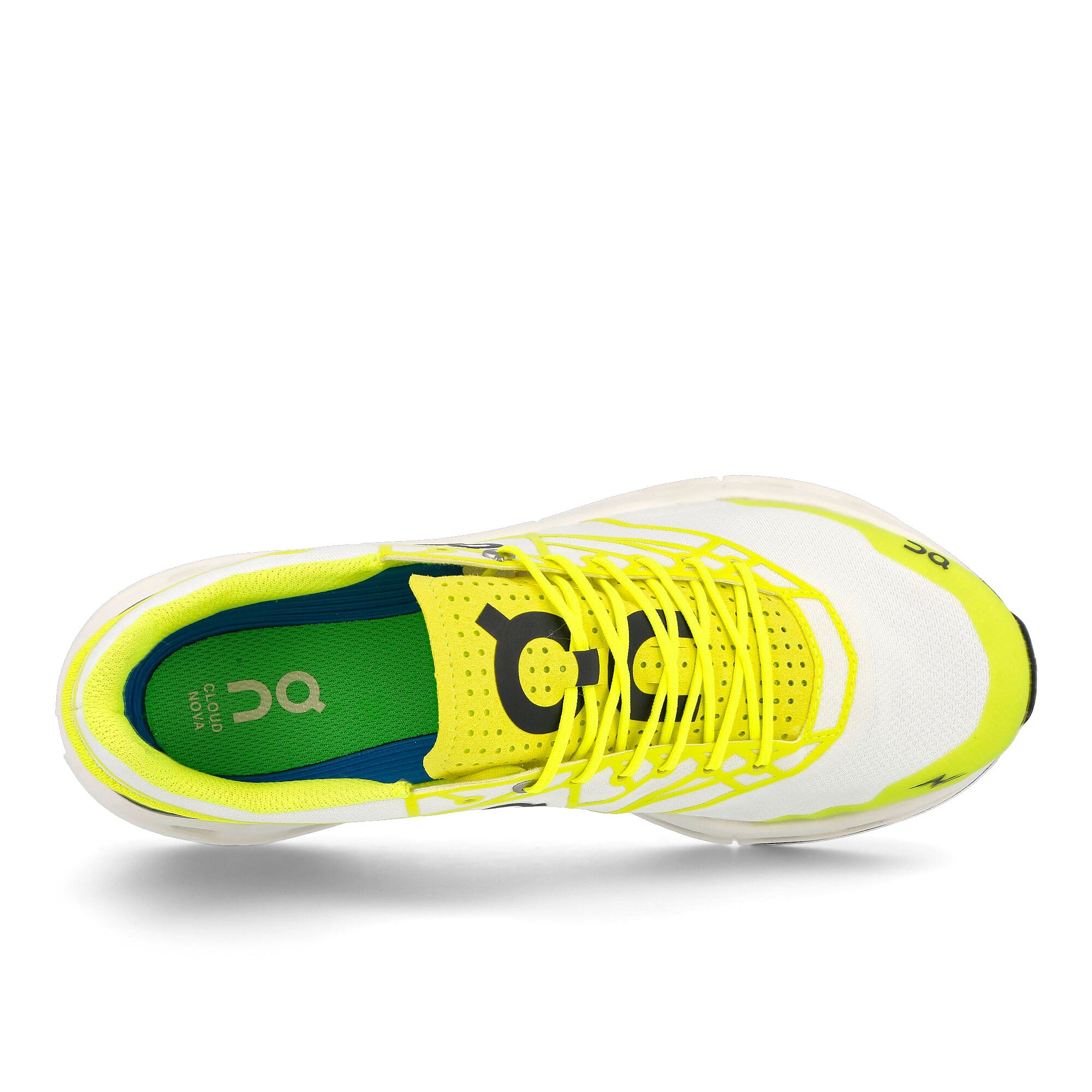 On cloudnova z5 Neon-White Sneakers  Detail View 1 | Overkill