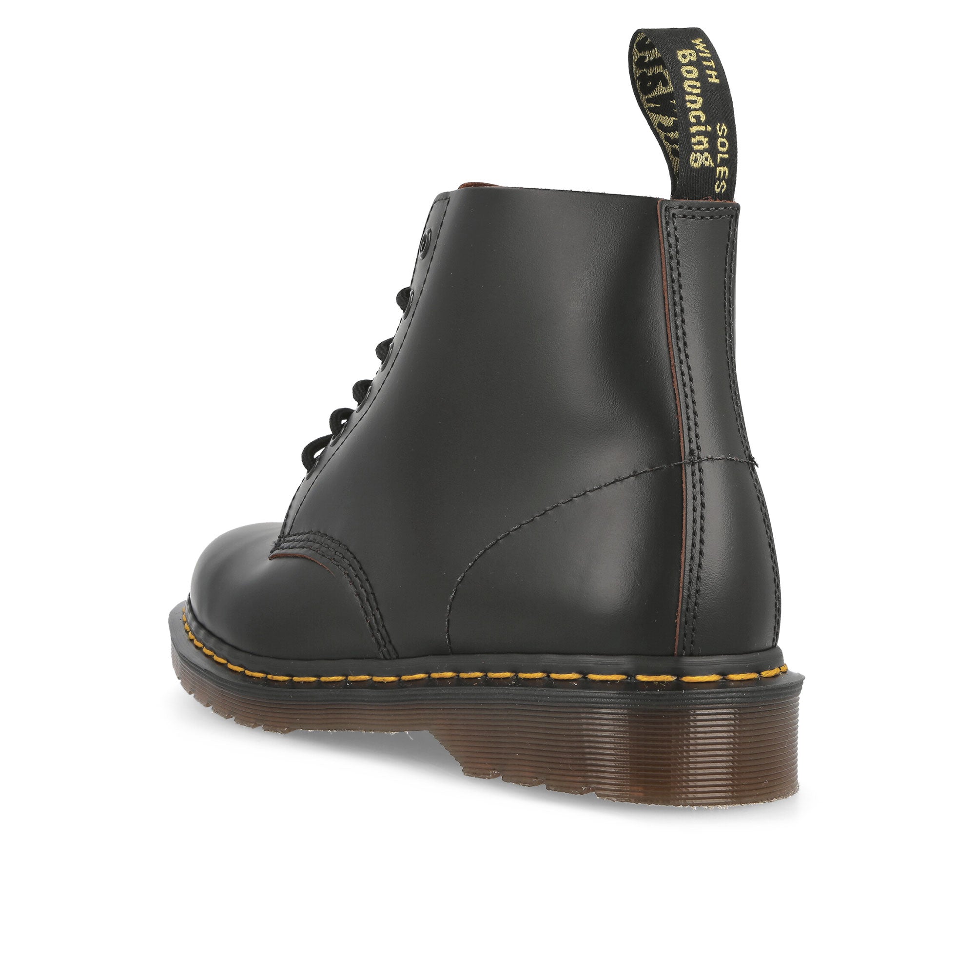 Dr. Martens 101 Quilon Black Boots  Material | Overkill