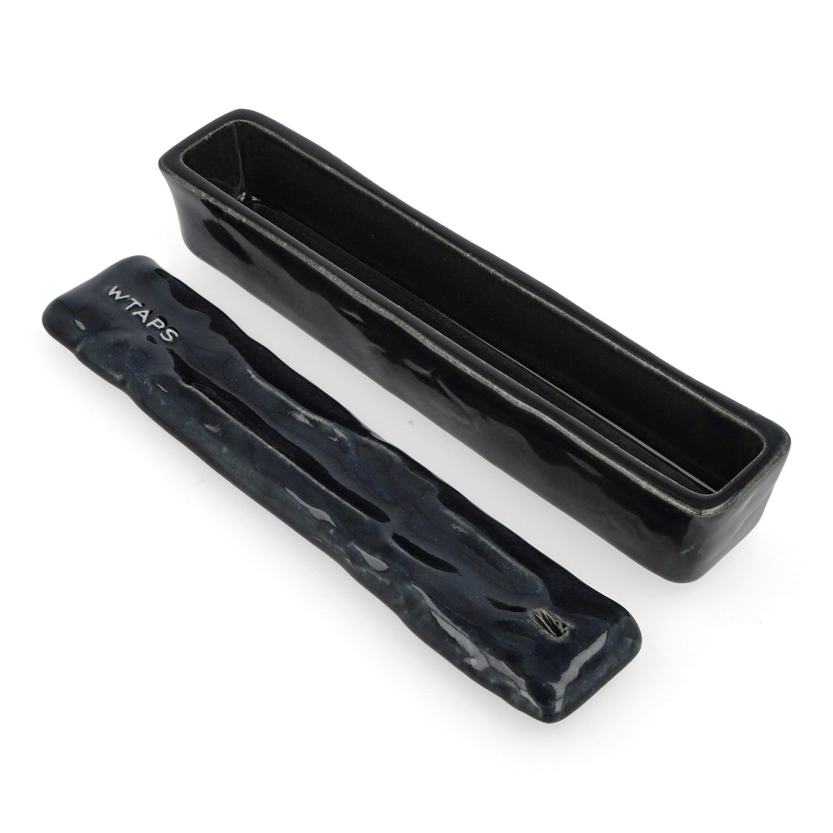 Tsukamoto x WTAPS AFRD 02 / Tray / Ceramic Blue Incense & Candles 26106XTD-AC02 Detail View 3 | Overkill